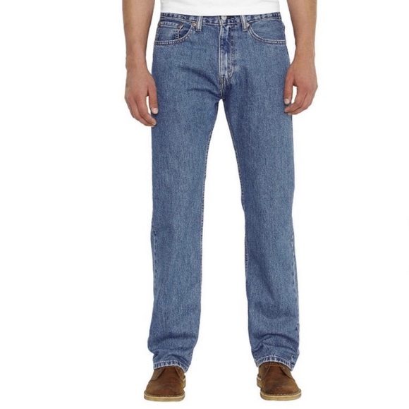 NWT Mens Levi's 505 Straight Leg Regular Fit Size 36 X 34 - Picture 2 of 7